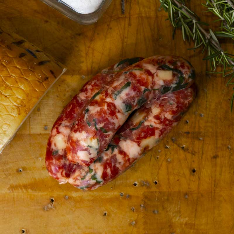 Salsiccia rucola e provola